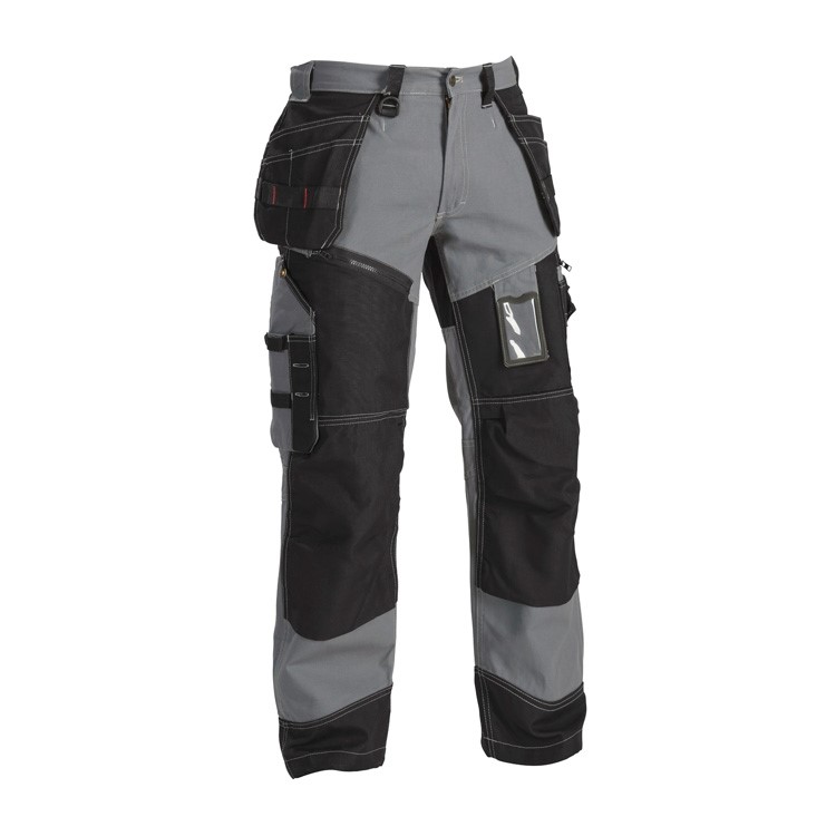 Apache genou pad étui travail pantalon apkht-gris-genouillères & ceinture incluse 